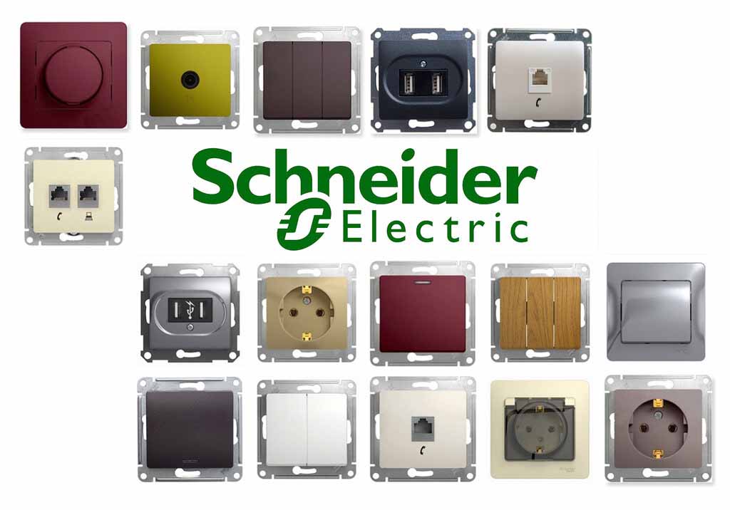 Розетки и выключатели Schneider Electric