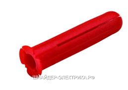 SE Дюбель пластиковый 6х30 (красный)