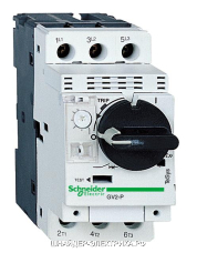 SE GV Автоматический выключатель с регулир. тепловой защитой (0.4-0.63A)