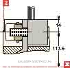 SE Compact Клеммы алюм. защелк. до 250А 25-95мм2 (упак=3шт)