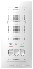 Устройство переговорное (домофон) (в сборе) , Белый, серия Blanca, Schneider Electric
