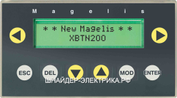 SE Magelis Дисплей компактный символьный, 2x20 симв., питание от ПЛК