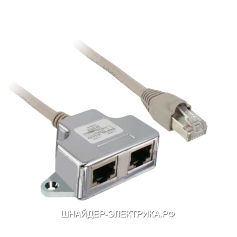 SE MODBUS Ответвитель Т-образный, кабель 0.3м