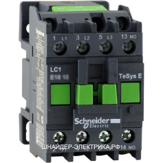 SE TeSys E Контактор 3P 1НО 18А 400В AC3 220В 50ГЦ