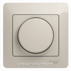 SE Glossa Светорегулятор (диммер) LED, молочный, RC, 630Вт/ВА, в сборе