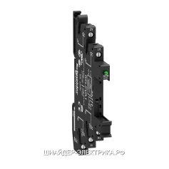 SE Розетка с LED и цепью защиты, 230В AC/DC, винт, дл
