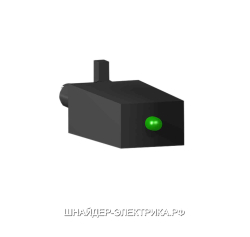 SE Варистор + зеленый светодиод для защиты катушек реле /= 24/60В